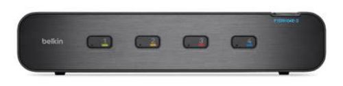 BELKIN Advanced Secure 4-Port Dual-Head DVI-I KVM (F1DN104E-3EA)