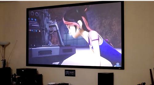 ELITE SCREENS R100WH1 H:124,00 B:221,00 16:9 fix frame screen (R100WH1)