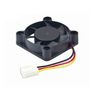 GEMBIRD 40x40x10mm DC fan sleeve bearing, 3-pin 12V