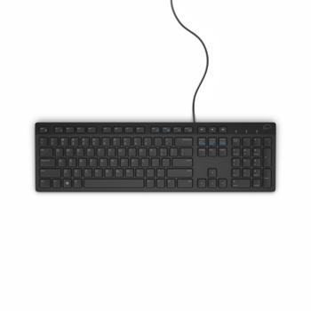DELL Keyboard USB Dell KB216 Multimedia black (580-ADGR)