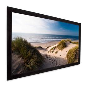 DA-LITE HomeScreen Deluxe Matte White (Tensioned) 16:9 Black borders 200cm x 112cm (10600049)