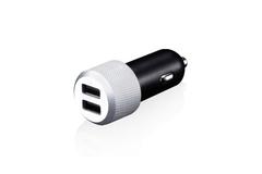JUST MOBILE Car Charger Deluxe with 2 USB ports