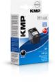 KMP H160 ink cartridge black F-FEEDS