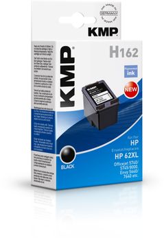 KMP Patrone HP 62XL (C2P05AE)      comp. black pigm.        H127 (1741,4001)