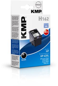 KMP H162 - svart - kompatibel - blekkpatron (alternativ for: HP 62XL, HP C2P05AE) (1741,4001)