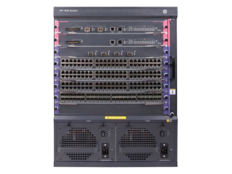 Hewlett Packard Enterprise 7506 Switch with 2x2.4Tbps Fabric and Main Processing Unit (JH332A)