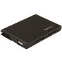 STARTECH Dual-Slot SD Card Reader/ Writer - USB 3.0 - SD 4.0, UHS II - Portable SD/ SDHC/ SDXC Card Reader/ Writer with UHS-II (2SD4FCRU3)