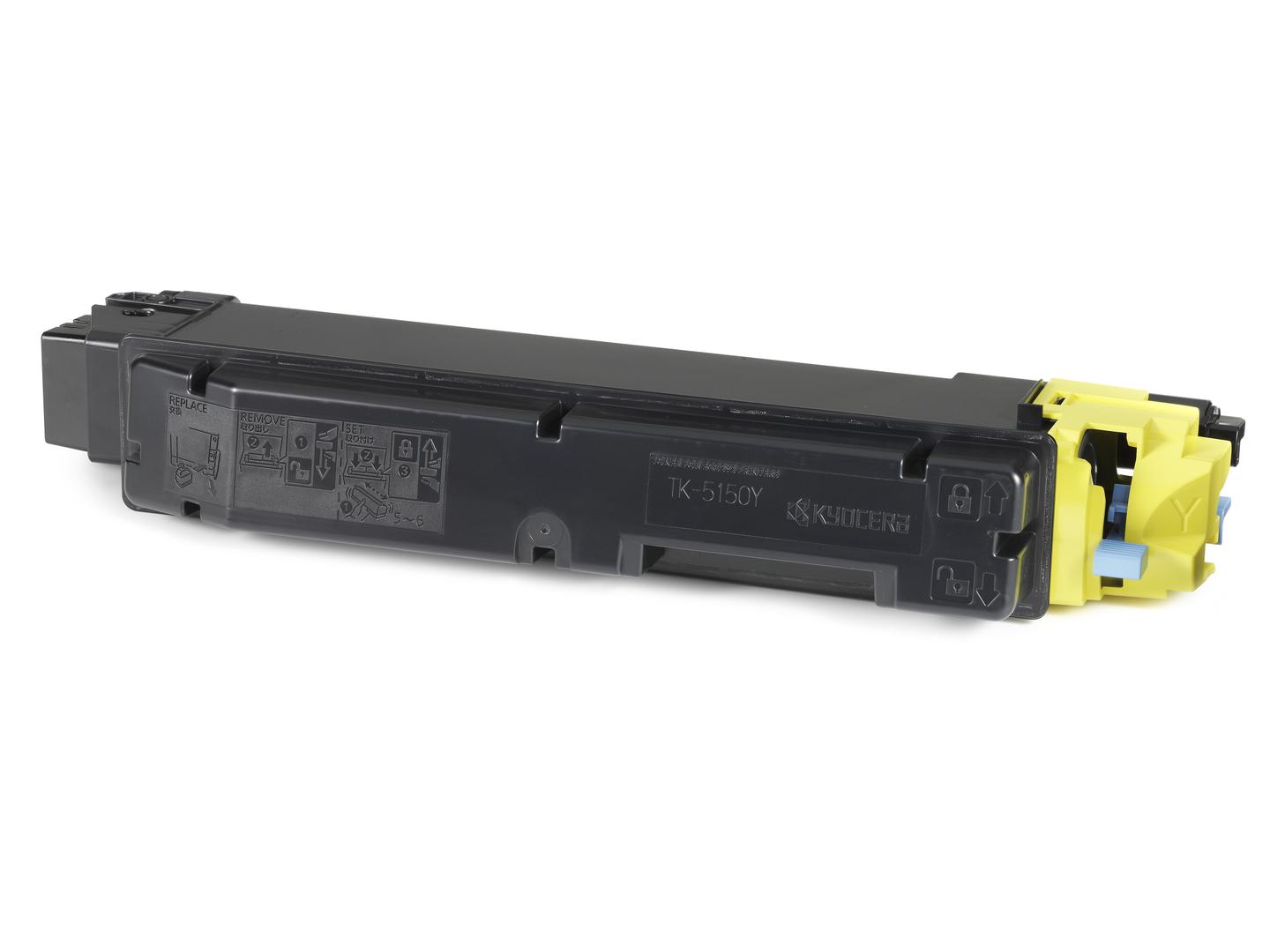 KYOCERA - TK 5150Y - gul - original - tonerpatron