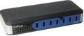 MOXA USB 2.0 hubi teolliseen käyttöön 7 porttia, virtasovitin
