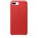APPLE IP7 Plus Leather Case Red