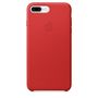 APPLE IP7 Plus Leather Case Red