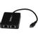 STARTECH USB-C to Dual Gigabit Ethernet Adapter with USB (Type-A) Port