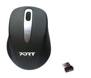 PORT DESIGNS Sedona Wireless Optical USB Mouse, Bulk (180722 $DEL)