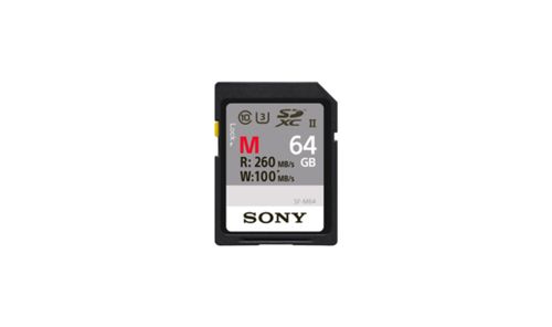 SONY 64GB UHS-II MEMORY CARD SD MEMORY CARD CLASS 10 (SF64M)