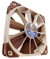 Noctua NF-F12-PWM Stillegående 120mm vifte 120 x 120 x 25 mm, 300~1500 RPM, 74.3~93.4 m³/h, 18,6~22,4dBA, 4-pin PWM