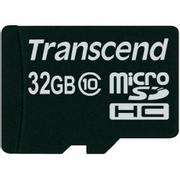 TRANSCEND 32GB MicroSDHC (SD 3.0) Class 10 (Alt. TS32GUSDC10)