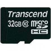 TRANSCEND MicroSDHC         32GB Class 10