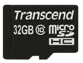 TRANSCEND 32GB MicroSDHC (SD 3.0) Class 10 (Alt. TS32GUSDHC10) (TS32GUSDHC10)