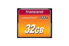 TRANSCEND 32GB Compact Flash Card (133X) MLC (Alt. TS32GCF133) (TS32GCF133)