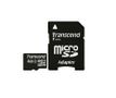 TRANSCEND MicroSD Card SDHC 4GB+Adapter