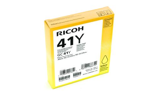 RICOH toner gel yellow HY 2200 pages (405764 $DEL)