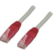 DELTACO UTP Cat.6 patch cable, cross-connected 2m, grey (TP-62X)