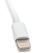 GRATEQ Lightning-kabel - Lightning hane till USB hane - 1.5 m - vit - för Apple iPad/ iPhone/ iPod (Lightning)