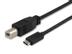 EQUIP USB 2.0 B MALE TO F-FEEDS2