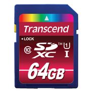 TRANSCEND SDXC UHS-1 64GB