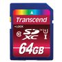 TRANSCEND SD Card  SDXC     64GB Class 10 / UHS-I (TS64GSDXC10U1)