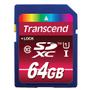 TRANSCEND SD Card  SDXC     64GB Class 10 / UHS-I