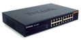 D-LINK UNMANAGED WORKGROUP ENET SWITCH 16X10/100BTX RACK IN