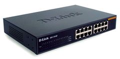 D-LINK DLINK 16xRJ45 10/100 unmanaged 16port Switch 2MB 100MBit able to build in (DES-1016D)