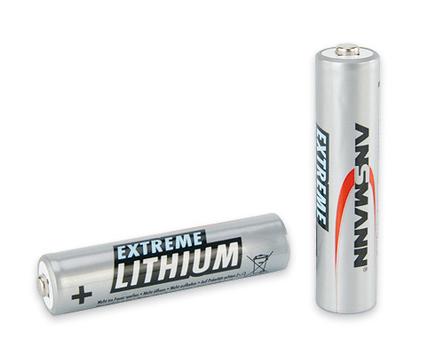 ANSMANN Extreme Lithium Micro batteri - 2 x AAA - Li (5021013)