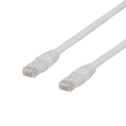 DELTACO U / UTP Cat6a patch cable, LSZH, 0.3m, White