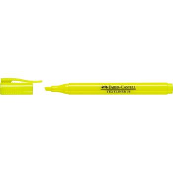 FABER-CASTELL FC Textliner 38 keltainen korostuskynä (157707) (157707*10)