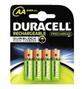 DURACELL 4Xaa Rechargeable Battery Aa