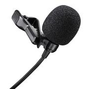 WALIMEX Lavalier Black Smartphone microphone