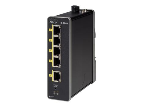 CISCO IE-1000 GUI BASED L2 SWITCH (IE-1000-4T1T-LM)