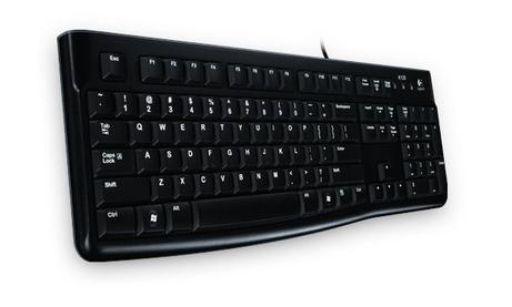 Logitech K120 - tastatur - Tysk Inn-enhet (920-002516)