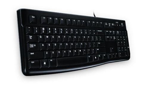 LOGITECH Keyboard K120, Black DE (920-002489)