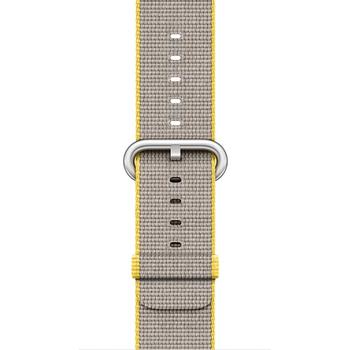 APPLE WATCH ACCS 42MM YELLOW/ LIGHT GREY WOVEN NYLON ACCS (MNKJ2ZM/A)