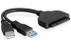 DELOCK Converter SATA 22 pin > USB 3.0-A male + US