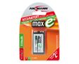 ANSMANN 1 maxE NiMH rech. bat. 300 9V block 270 mAh german