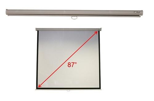 ACER M87-S01MW SCREEN 87INCH ROLLO 147X147CM 1:1 FORMAT GAIN 1.0 ACCS (JZ.J7400.002)