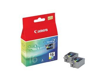 CANON Colour Cartridges Twin Pack (BCI-16)