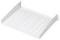DIGITUS 2U rack mount fixed shelf vented. Grey (RAL 7035).