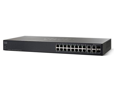 CISCO SG 300-20 20-port Gigabit Managed Switch (SRW2016-K9-EU)