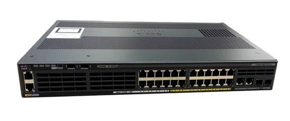 CISCO Catalyst 2960X-24TS-LL - Switch - Administrerad - 24 x 10/ 100/ 1000 + 2 x Gigabit SFP - skrivbordsmodell,  rackmonterbar (WS-C2960X-24TS-LL)