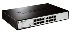 D-LINK 16-Port Gigabit Switch, Auto Uplink Layer2